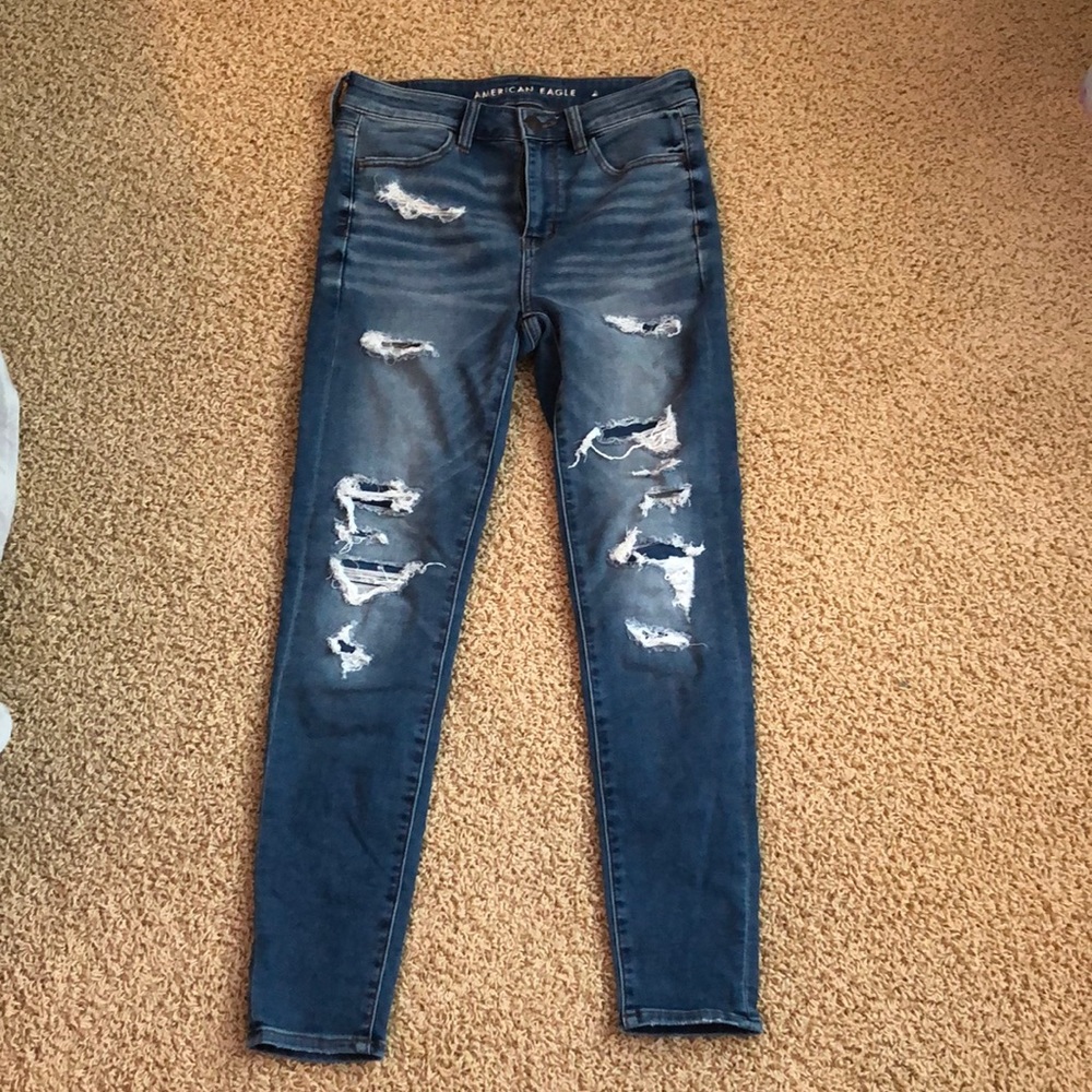 american eagle, jeans, size